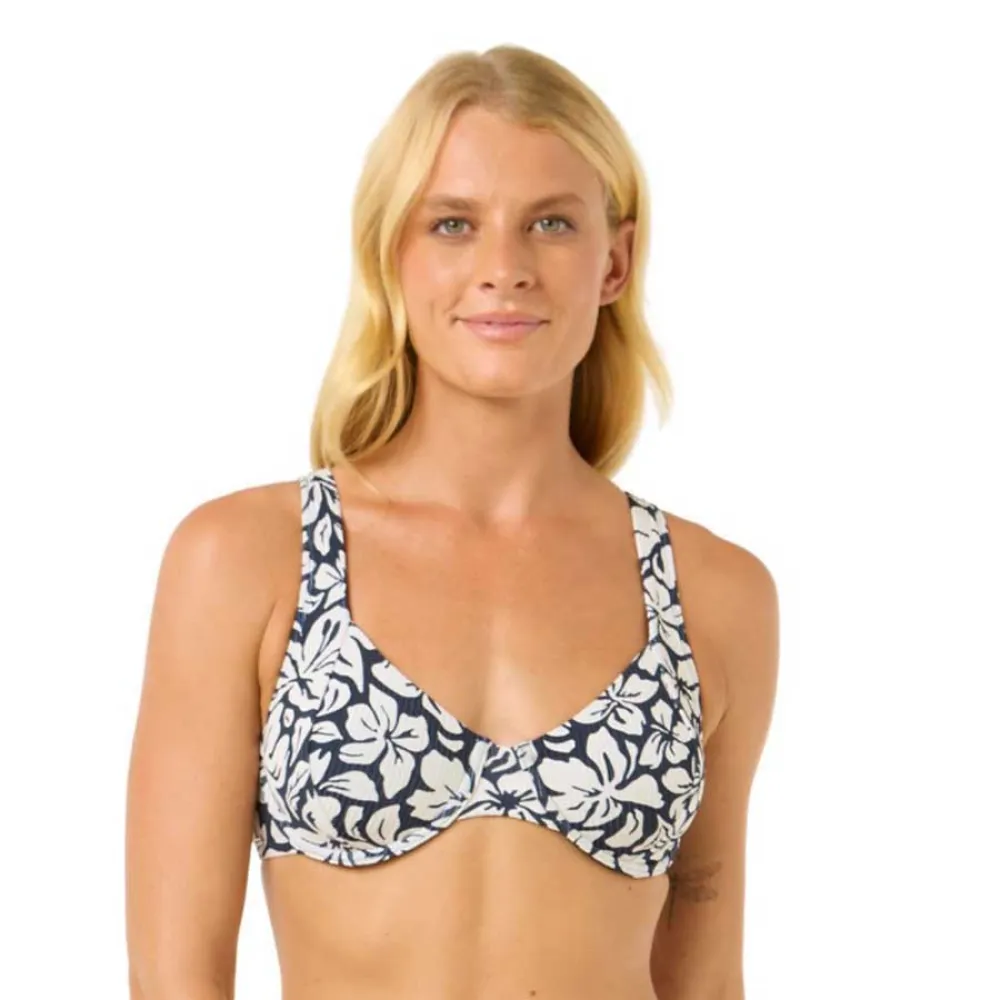 

Топ бикини Rip Curl Las Flores D-DD Balconette, синий