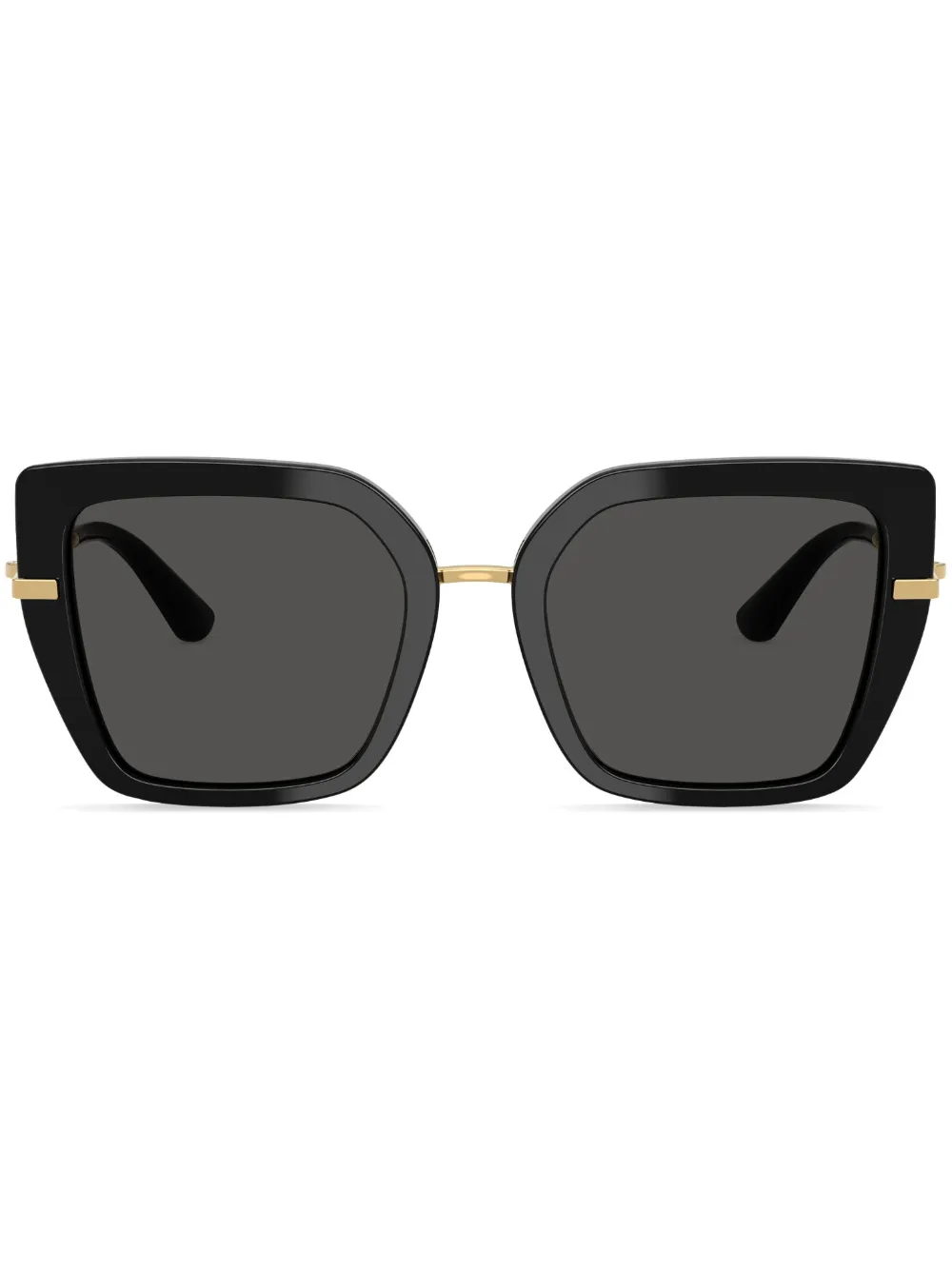 

Солнцезащитные очки в квадратной оправе Dolce & Gabbana Eyewear, черный