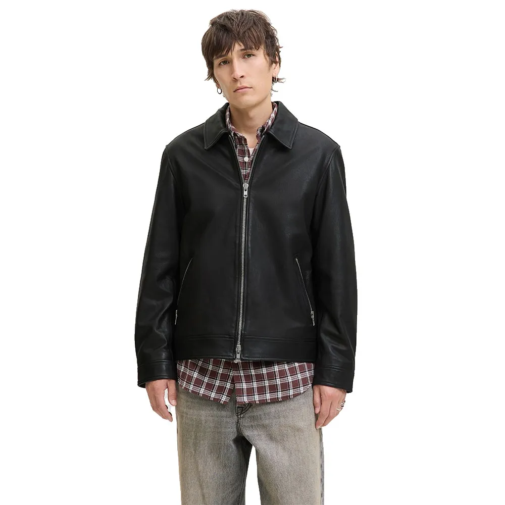 

Куртка Jack & Jones Casablanca LN leather, черный
