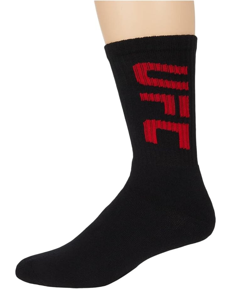 

Носки UFC Crew Socks, черный/красный