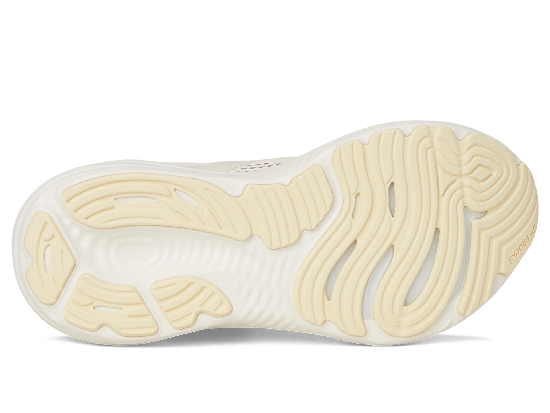 Кроссовки Brooks Glycerin 22, цвет Almond Peach/London Fog/Almond — фото 3