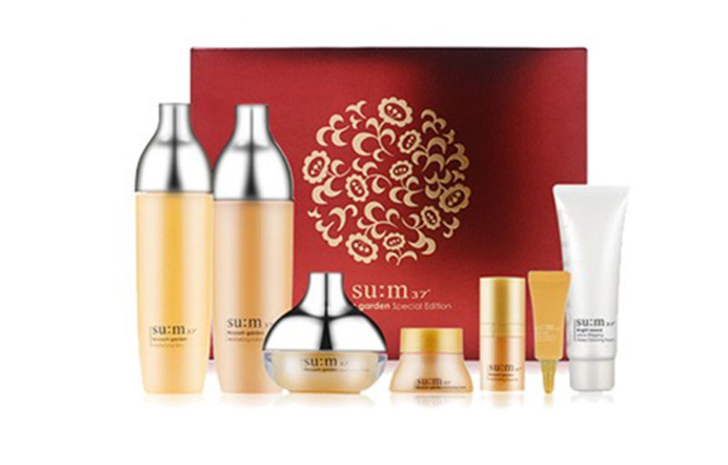 SU:M37° Набор для ухода за кожей secret garden serum cleanser eye cream семь предметов увлажняющий и питательный — фото 4