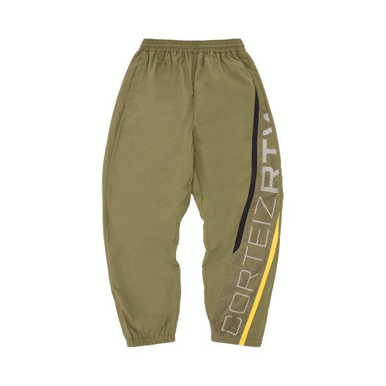 

Брюки Corteiz Bias Panel Shuku Pant 'Olive'