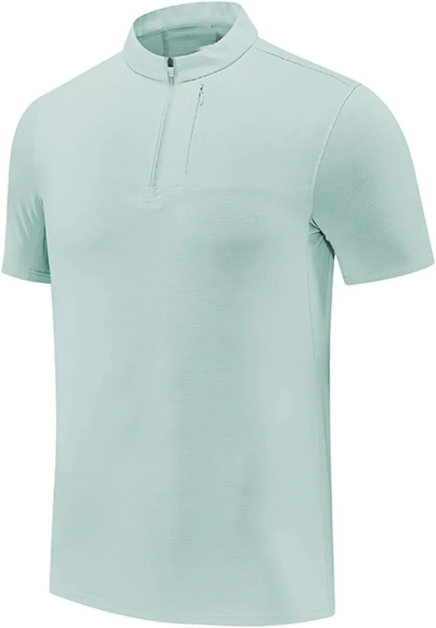 

Мужская футболка с полумолнией Henley