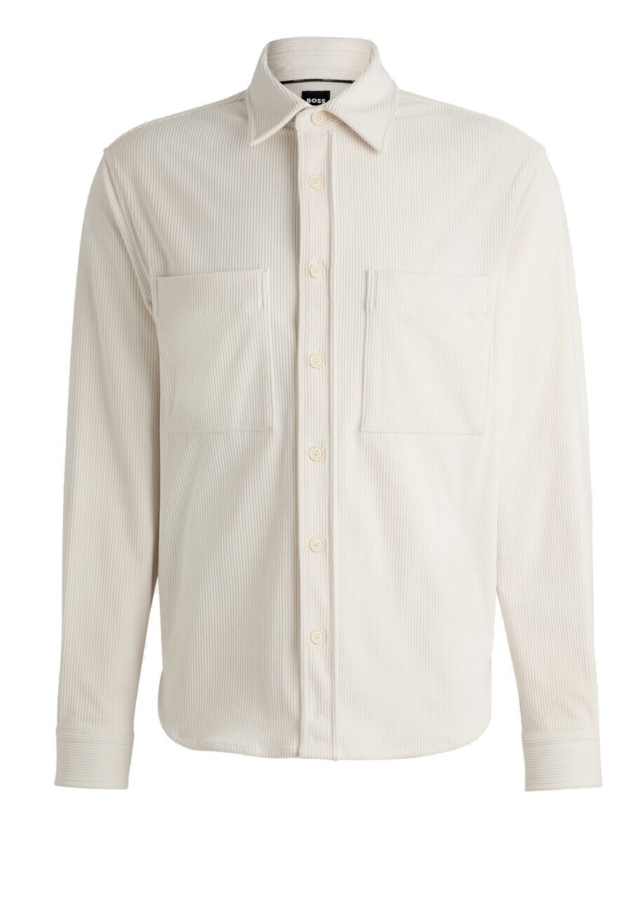 

Повседневная рубашка BOSS Regular fit Button Up Shirt, белый