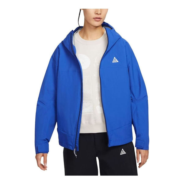 

Куртка acg morpho loose storm-fit adv rain jacket asia sizing Nike, синий