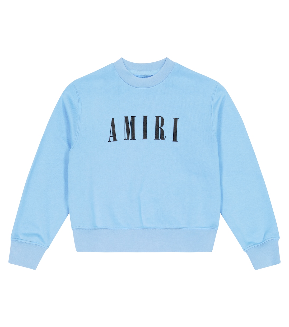 

Хлопковая толстовка с логотипом Amiri Kids, Baby Blue