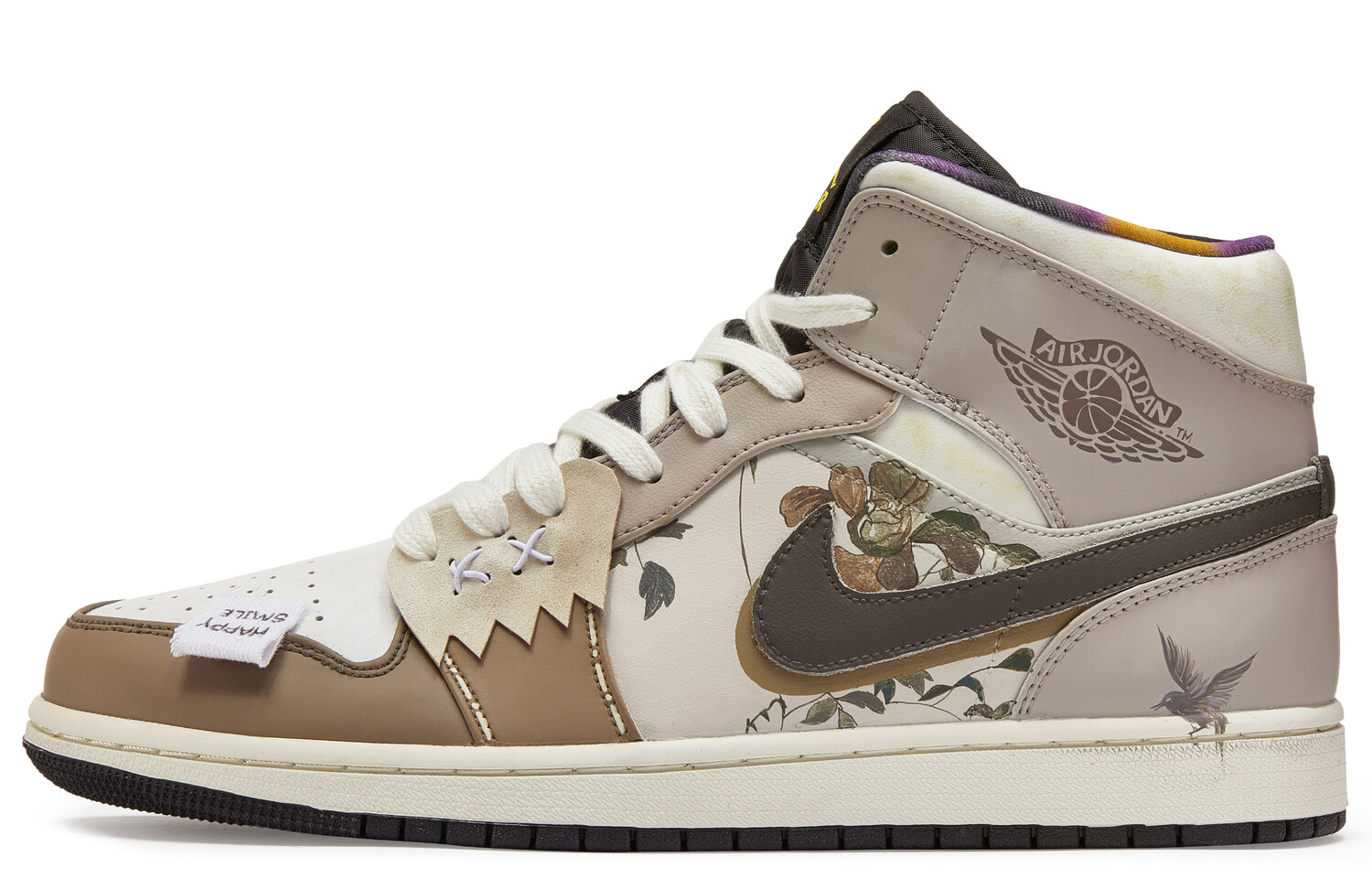 

Jordan Air Jordan 1 винтажные баскетбольные кроссовки мужские, Brown