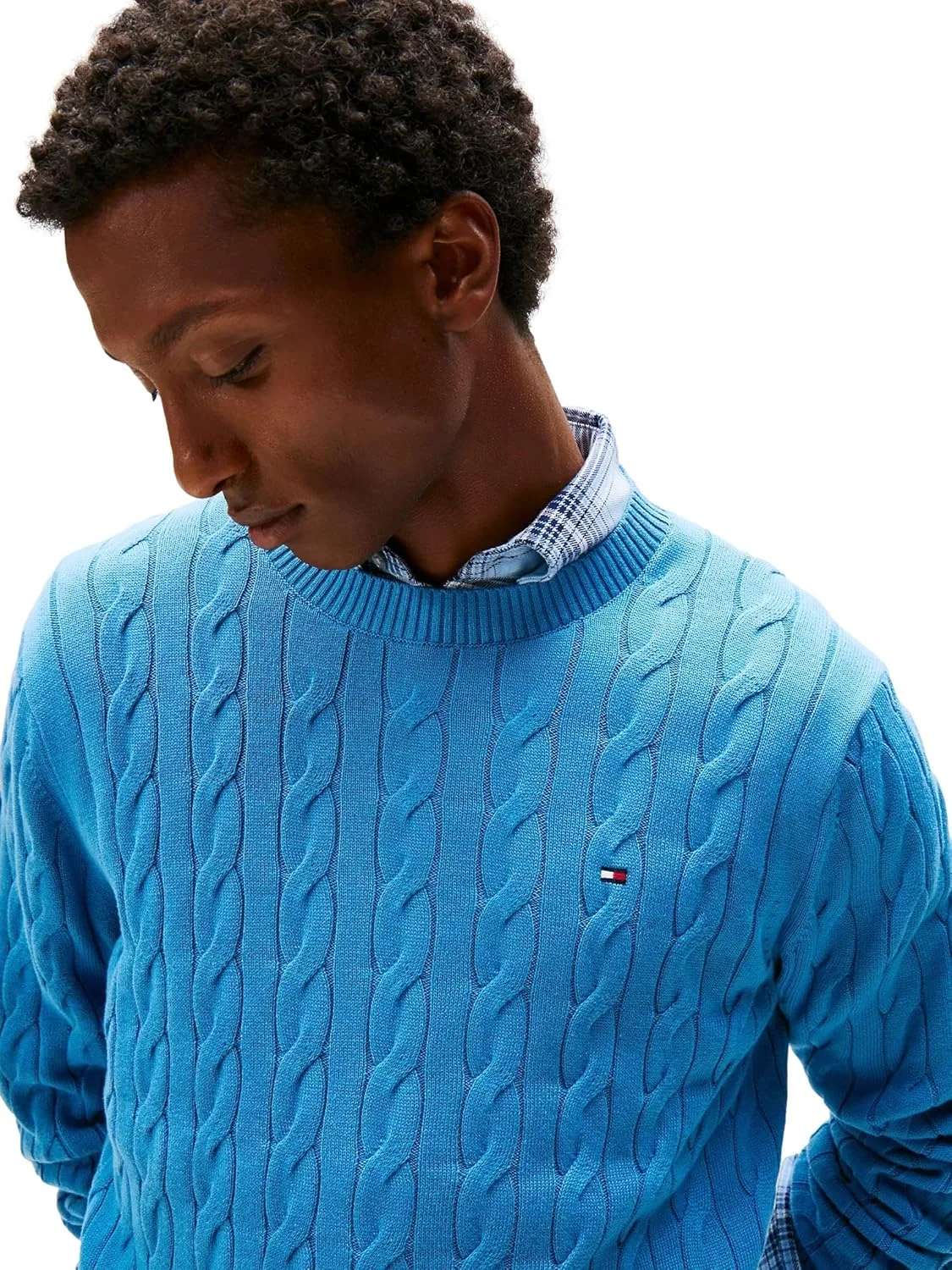 Свитер Tommy Hilfiger Men's Iconic Cable Knit — фото 3