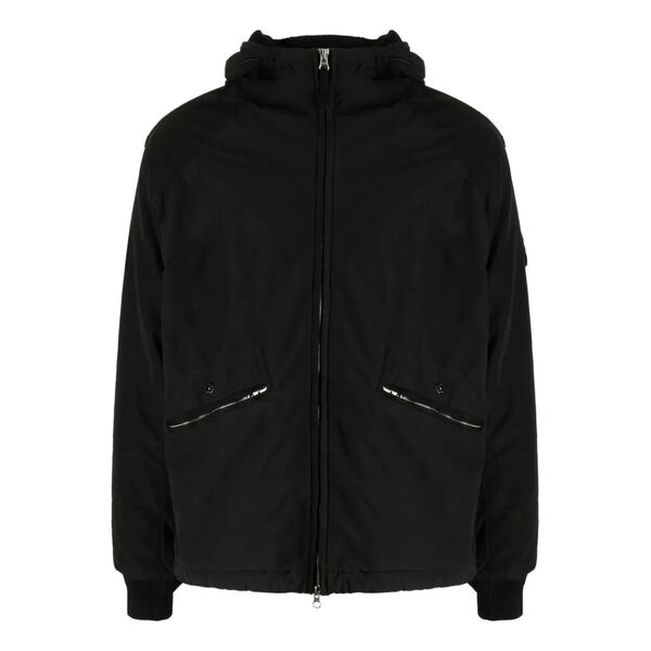 

Куртка compass-motif hooded jacket 'black' Stone Island, черный
