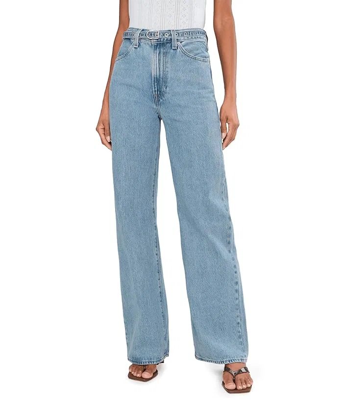 Джинсы с высокой посадкой Ribcage Wide Leg Belted Levi's Premium, Multiple Options