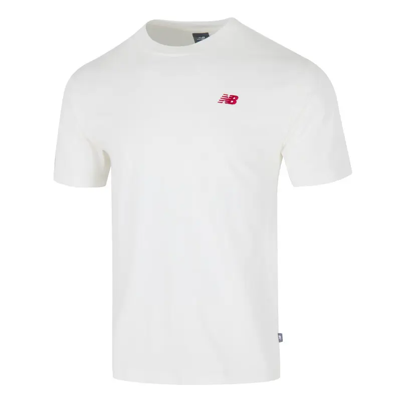 

New Balance Футболка мужская белая, Белый, New Balance Футболка мужская белая