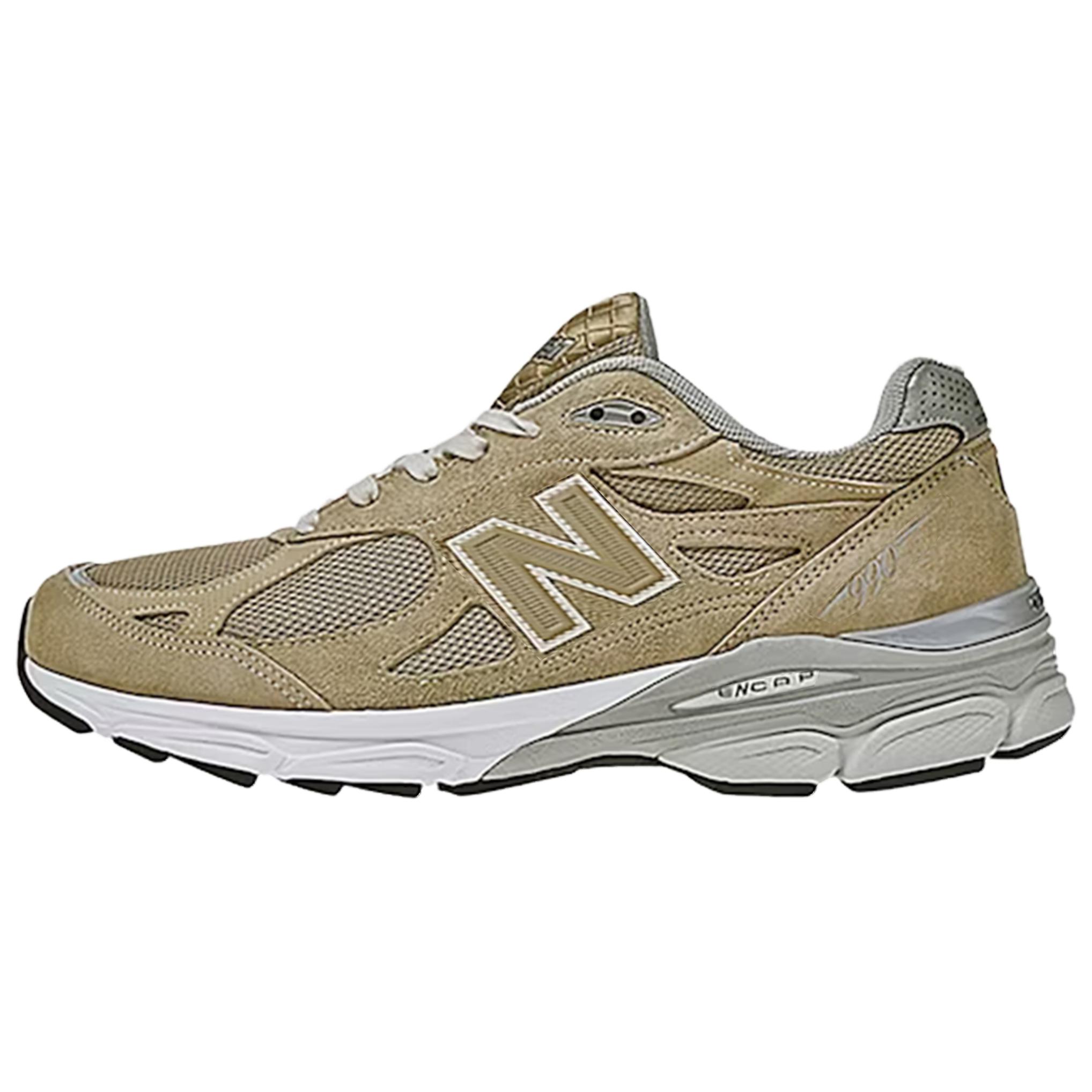 990v3 Made In Usa 'Beige' New Balance, коричневый — фото 3