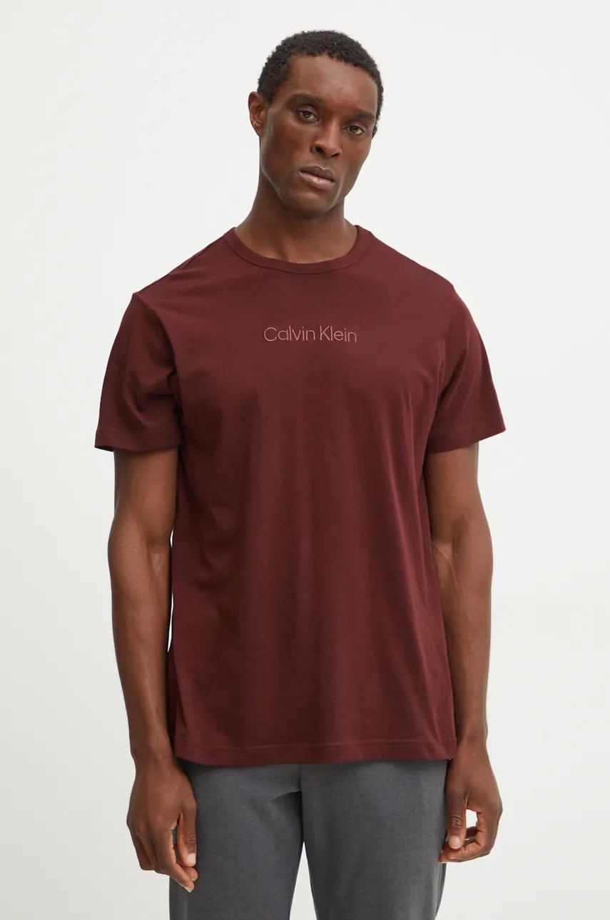

Пижамная рубашка Calvin Klein Underwear, коричневый