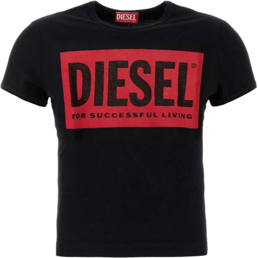 Футболка T Malun Crewneck Diesel черная
