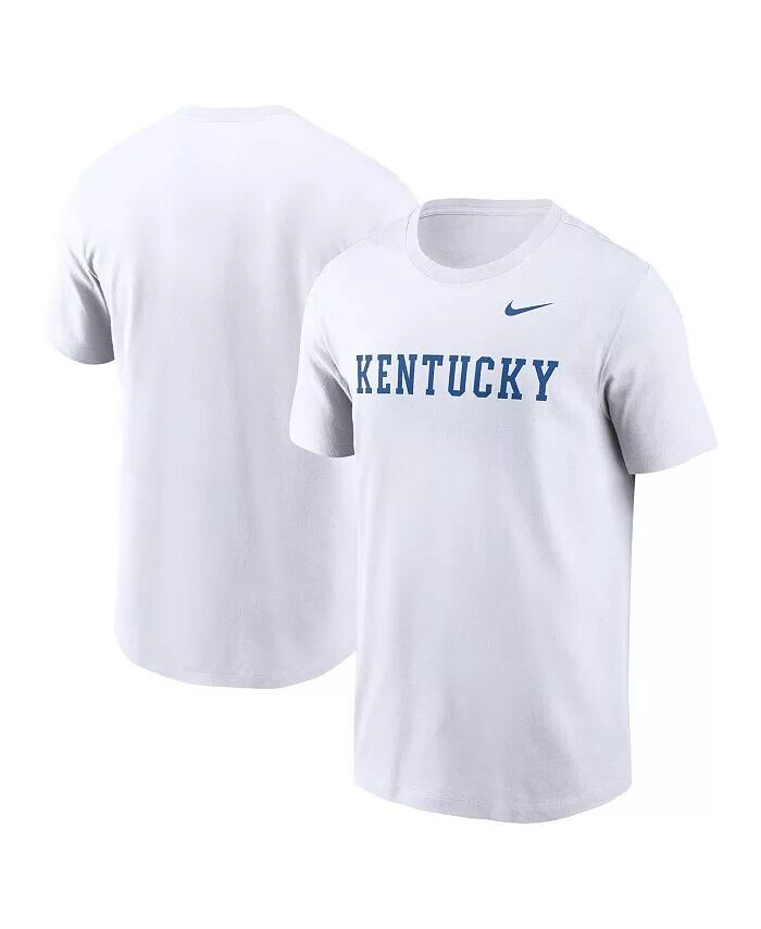 

Мужская белая футболка Kentucky Wildcats Primetime Evergreen с надписью Nike