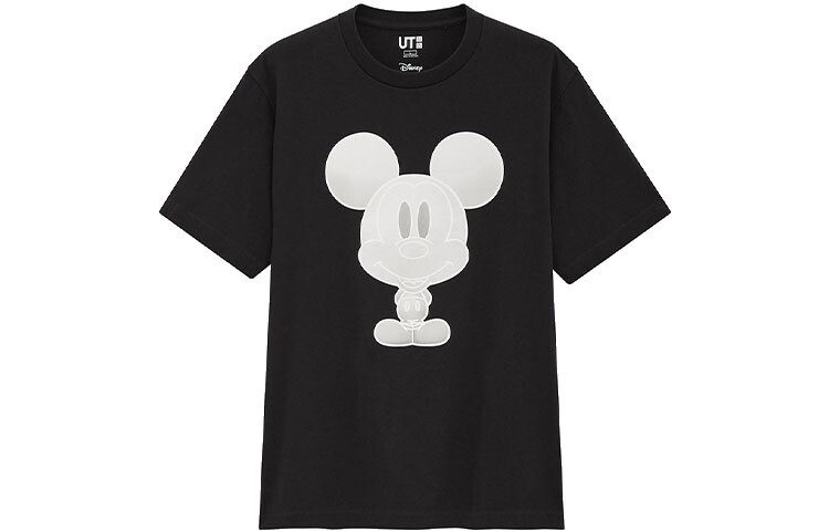 

UNIQLO Футболка унисекс, цвет Black