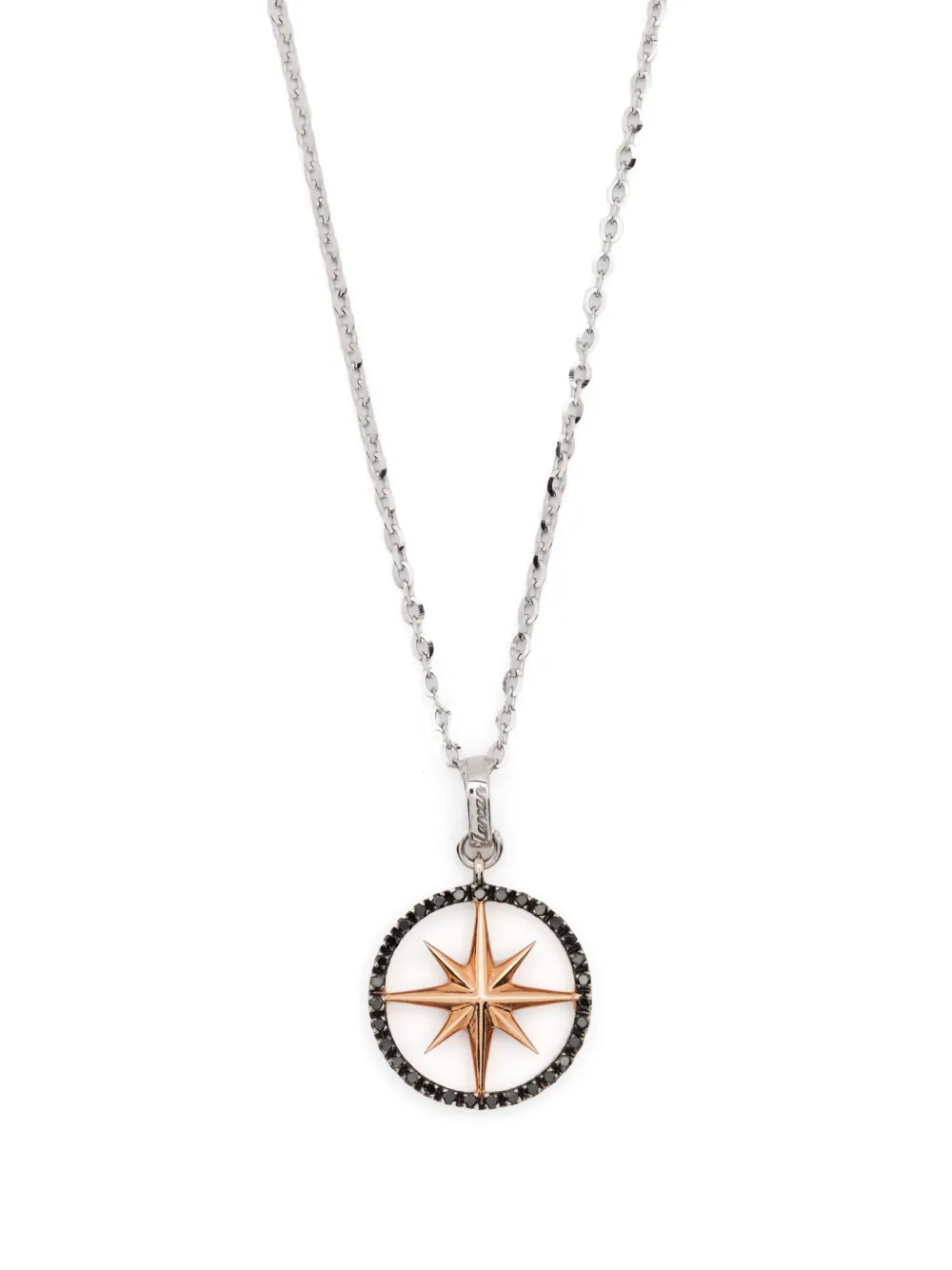 

Колье из белого и розового золота Zancan