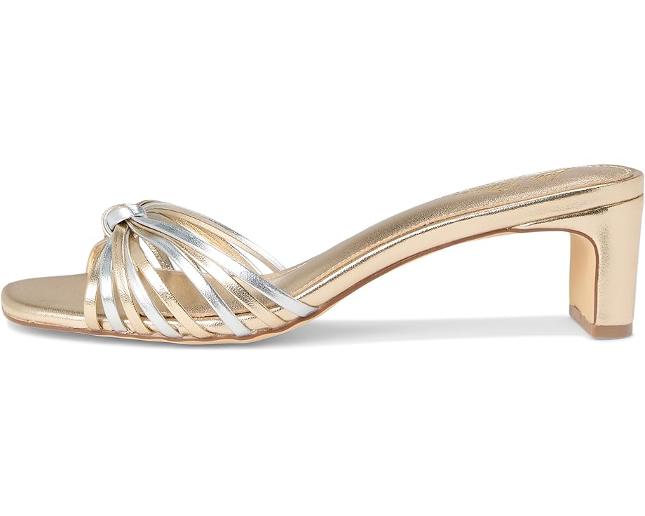 Туфли Lilly Pulitzer Cora Sandals, цвет Gold Metallic X Silver Metallic — фото 4