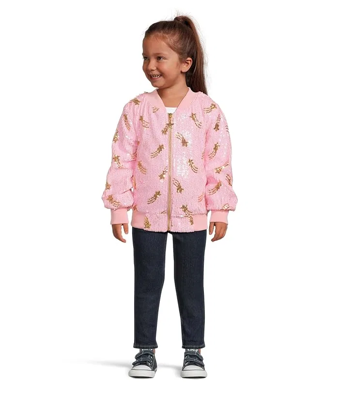 Бомбер Galaxy Star Sequin Lola and The Boys, Pink — фото 4