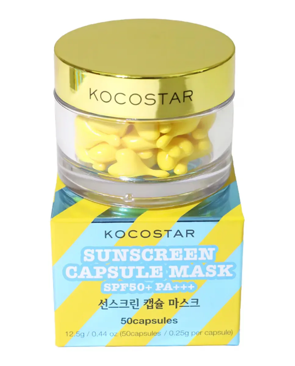 Сыворотка Kocostar — Капсулы с солнцезащитным кремом в одноразовой упаковке Sunscreen Capsule Mask