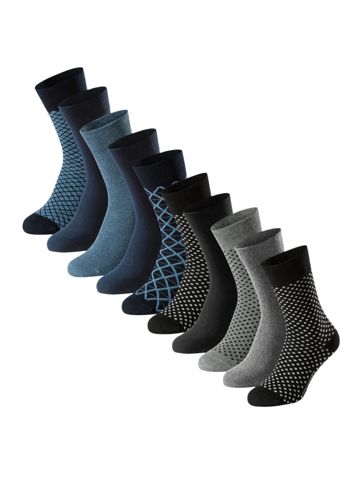 

Schiesser Носки Bluebird серо-синего цвета