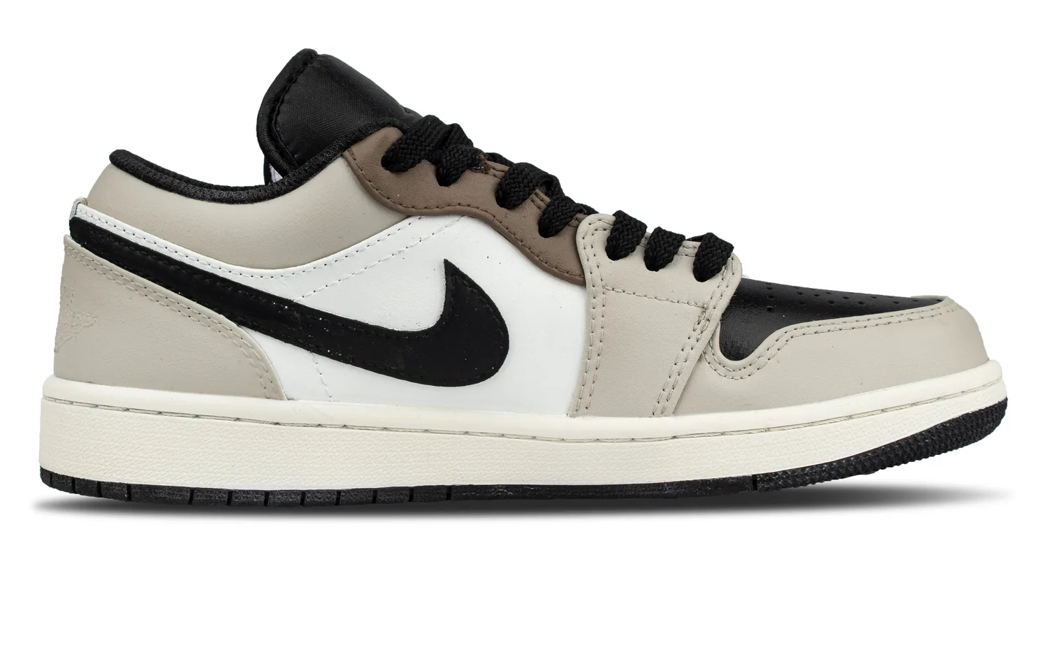 Jordan Air 1 Vintage Кроссовки для баскетбола Unisex Brown White Black — фото 3