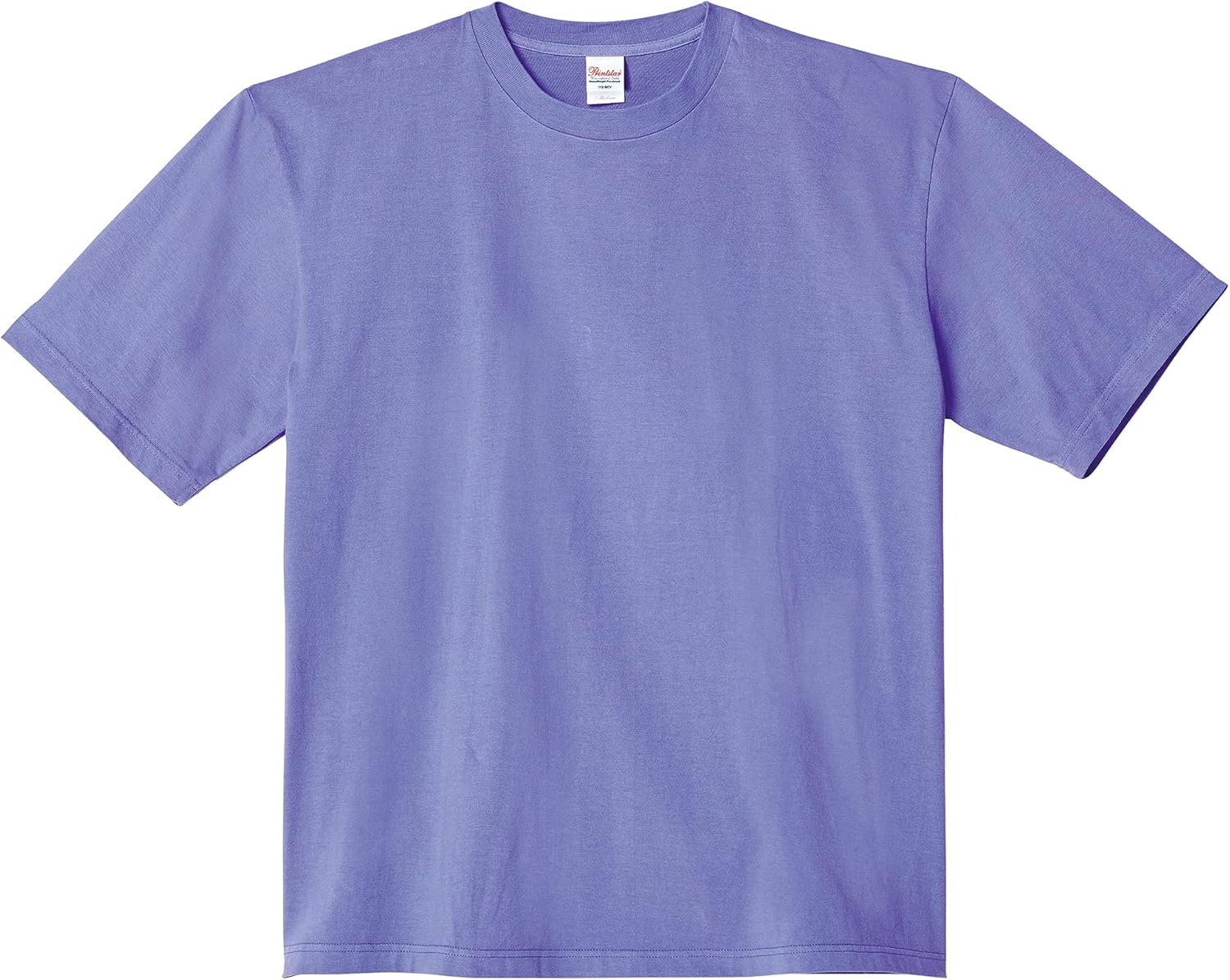 

Мужская футболка Printstar с коротким рукавом, однотонная, плотностью 5,6 унций, с крупным силуэтом, пыльно-голубой