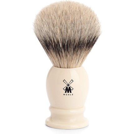 

Muhle Classic Silvertip Badger помазок для бритья средний искусственная слоновая кость Mühle