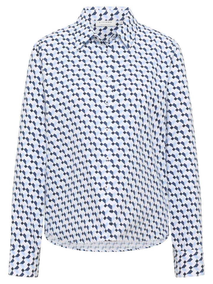 

Свободная блузка светло-голубого цвета Eterna