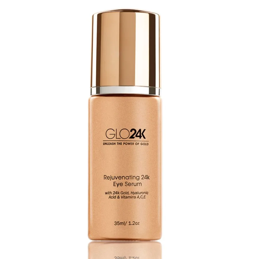 GLO24K Омолаживающая сыворотка для глаз с 24-каратным золотом, 35 г