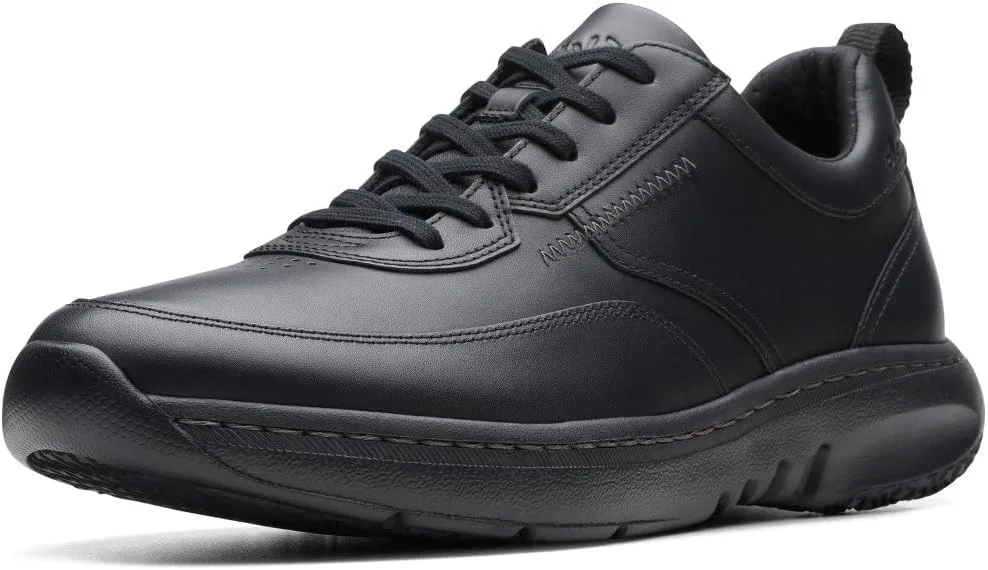 Мужские кроссовки Clarkspro и кроссовки Clarks на шнуровке, черный/черный