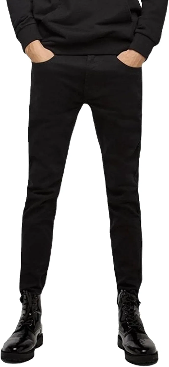 Джинсы скинни джинсовые Black