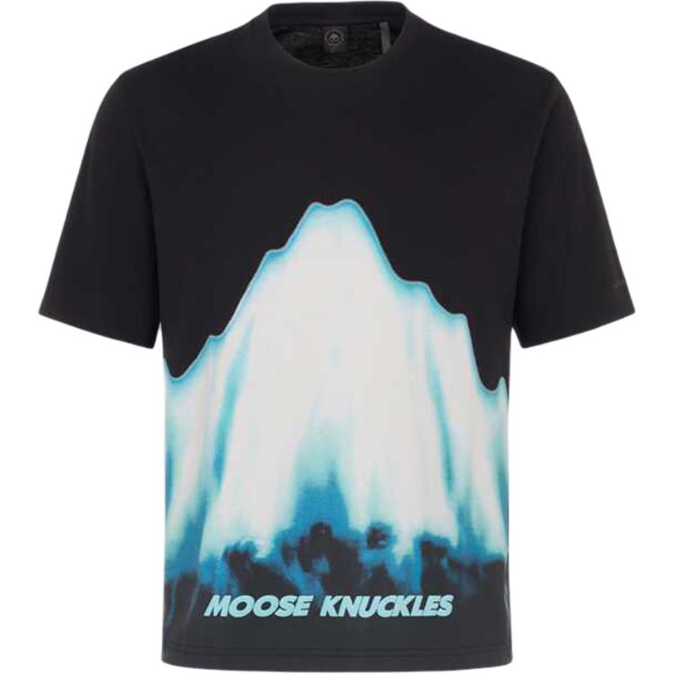 

Футболка мужская черная Moose Knuckles
