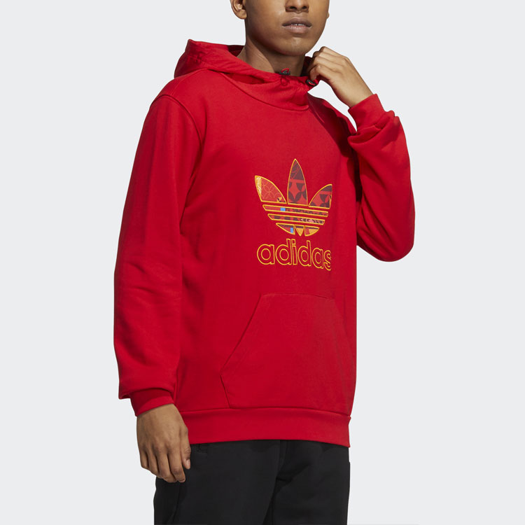 Свитшот мужской светло-алый Adidas Originals — фото 4