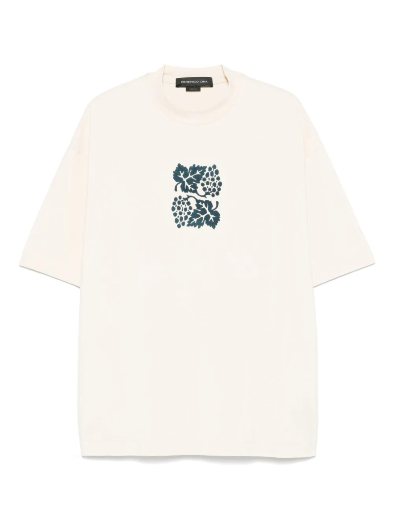 

Футболка с виноградом FEDERICO CINA, нейтральный