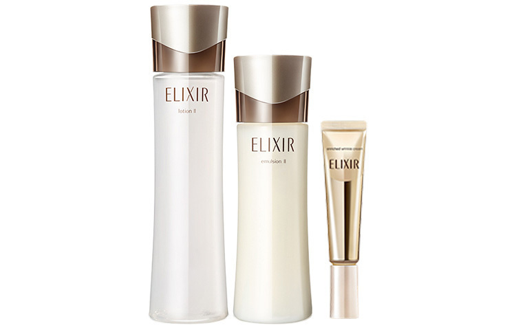 

Набор увлажняющего лосьона и эмульсии для упругости и гладкости кожи, увлажняющий, антиоксидантный, отшелушивающий, Water 170мл+Emulsion 130мл ELIXIR, moisturizing water cream eye cream