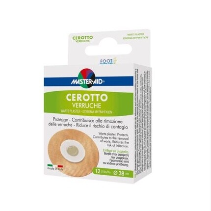 

Пластырь для ухода за ногами Master-Aid от бородавок Pietrasanta Pharma Spa