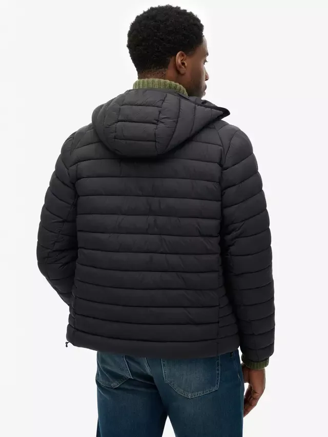 Пуховая куртка Fuji Lite Superdry, Black — фото 2
