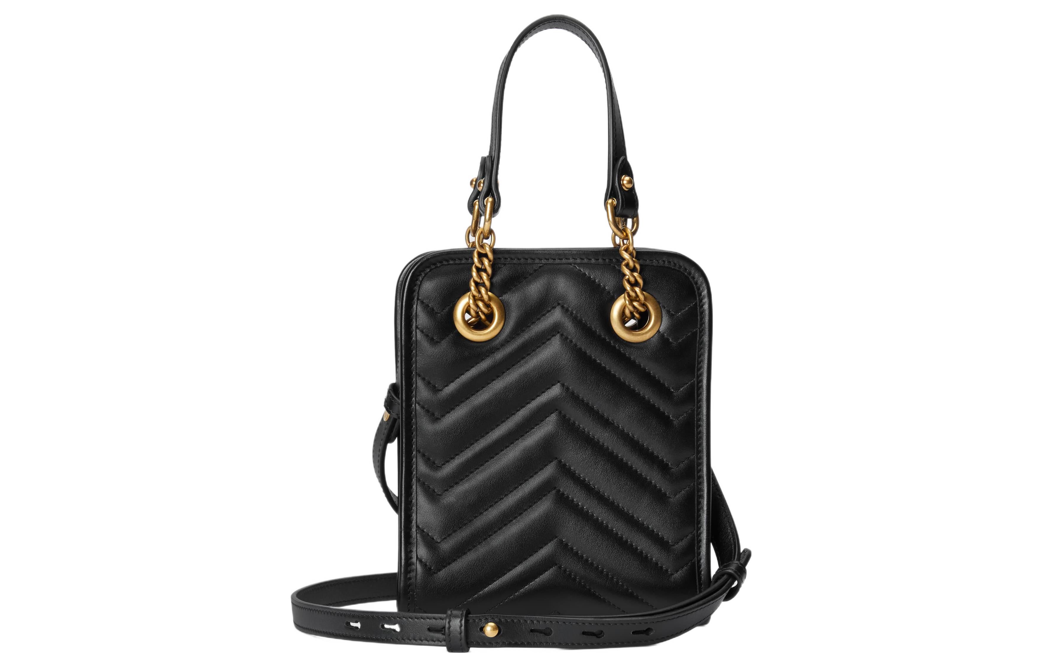 Сумка Gucci Mont Shopper из стеганой кожи — фото 4