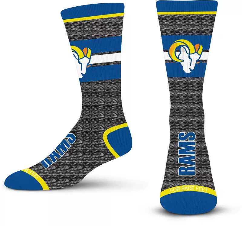 

Носки Spotlight для взрослых Los Angeles Rams для босых ног For Bare Feet