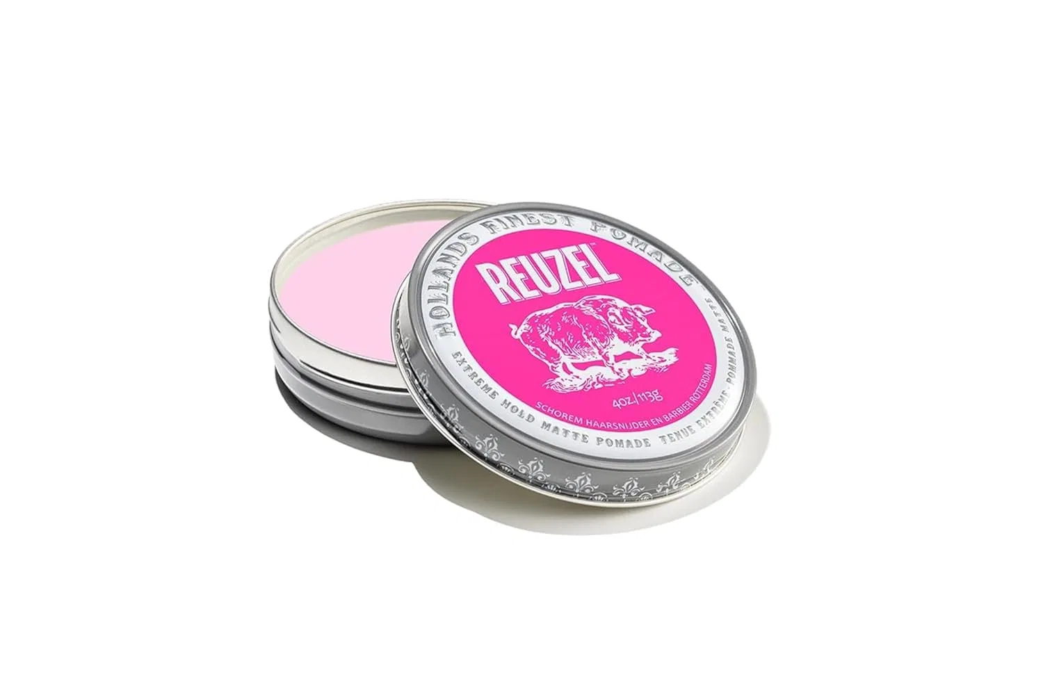 Помада для волос REUZEL Pink Extreme Hold Matte, 113 г Reuzel
