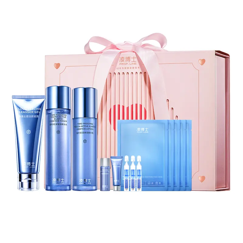 

Набор для ухода за кожей 4C Collagen Lightweight Lotion: успокаивающий, подтягивающий, увлажняющий лосьон 120мл + молочко 100г PROF.LING