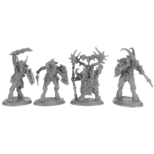 

Миниатюра Reaper Bones Black: Beastmen (4)