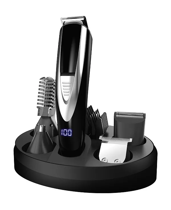 

Набор для ухода за волосами из 16 предметов Perry Ellis, black/silver