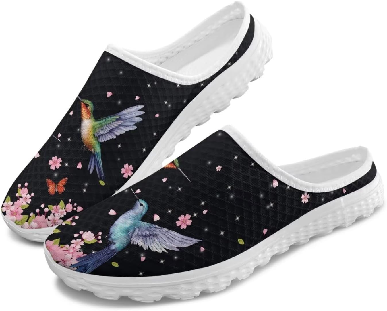 

Женские мюли и сабо Tomeusey, садовая обувь, кроссовки без задника - летние сетчатые тапочки с противоскользящей подошвой, обувь для прогулок на улице, вишневый