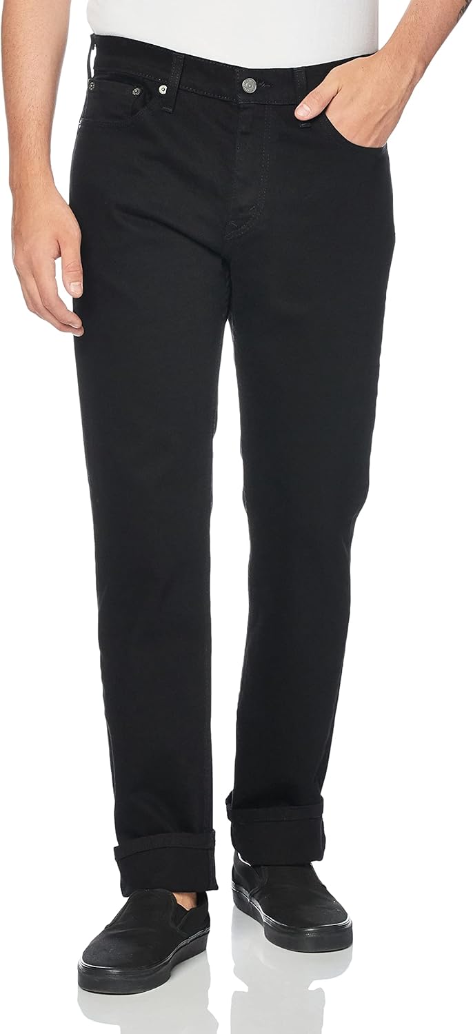 

Мужские джинсы Levi's 550 свободного кроя (также доступны в размерах для больших и высоких женщин), Native Cali - Black Stretch