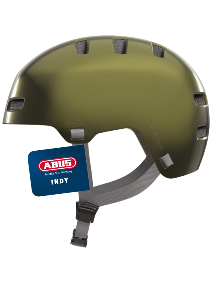 

ABUS Велосипедный шлем INDY цвета «перечный зеленый»