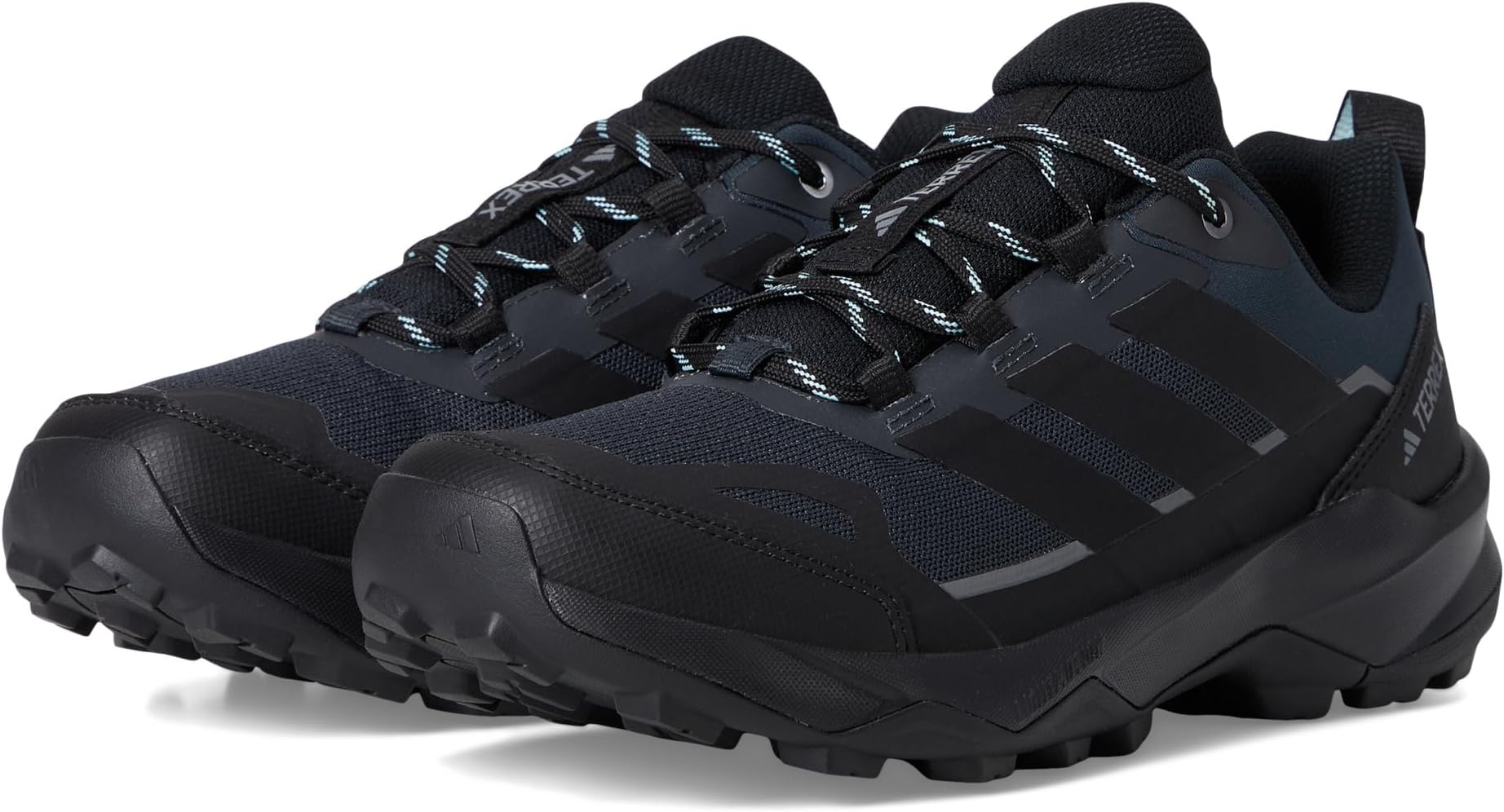 

Походные ботинки adidas Outdoor Terrex Skychaser AX5 Hiking Shoes, цвет Black/Black/Semi Flash Aqua