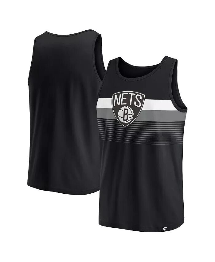 

Мужская черная майка Brooklyn Nets Wild Game Fanatics